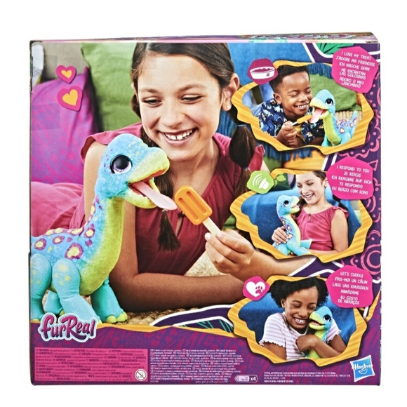 NIB FurReal Friends Snackin' Sam the Bronto - Picture 4 of 5